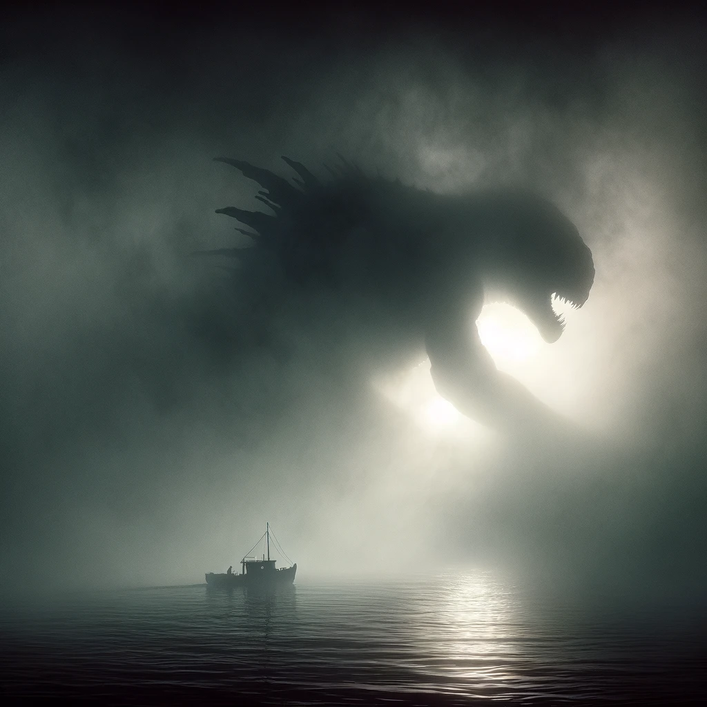 A vast and deadly ocean filled with monsters and storms